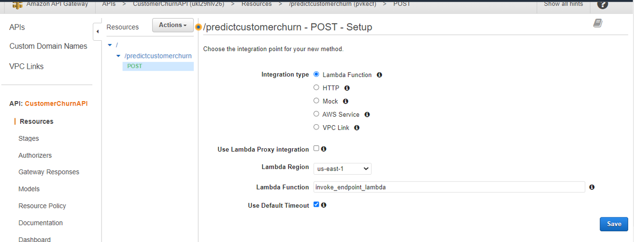 ML model in AWS Sagemaker