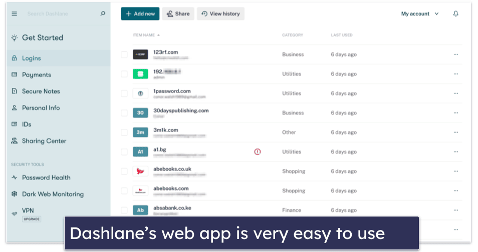 🥈2. Dashlane — Great Security Features (Plus Secure Cloud Storage)