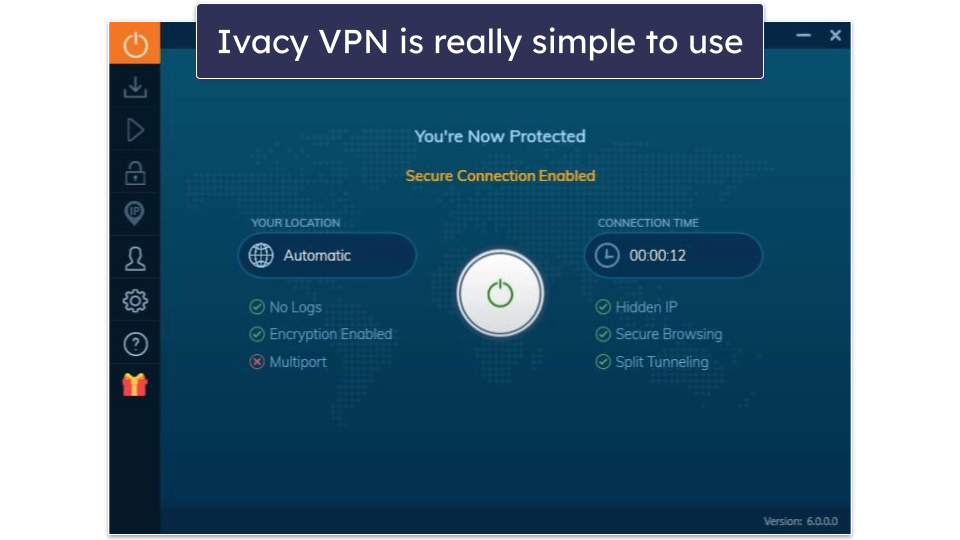 5. Ivacy VPN — User-Friendly P2P VPN With Malware Protection