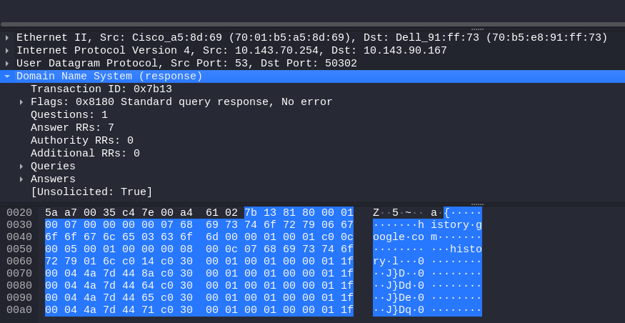 DNS Response