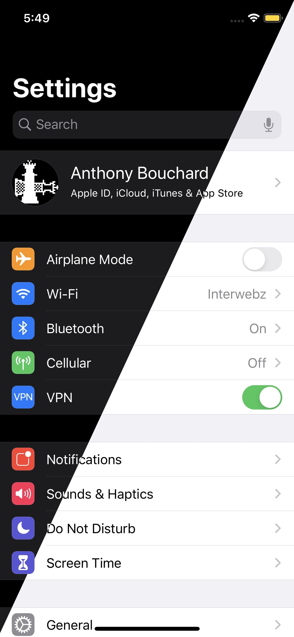 AdaptiveDarkMode jailbreak tweak