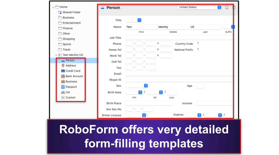 🥈 2. RoboForm — Excellent Form-Filling Capabilities