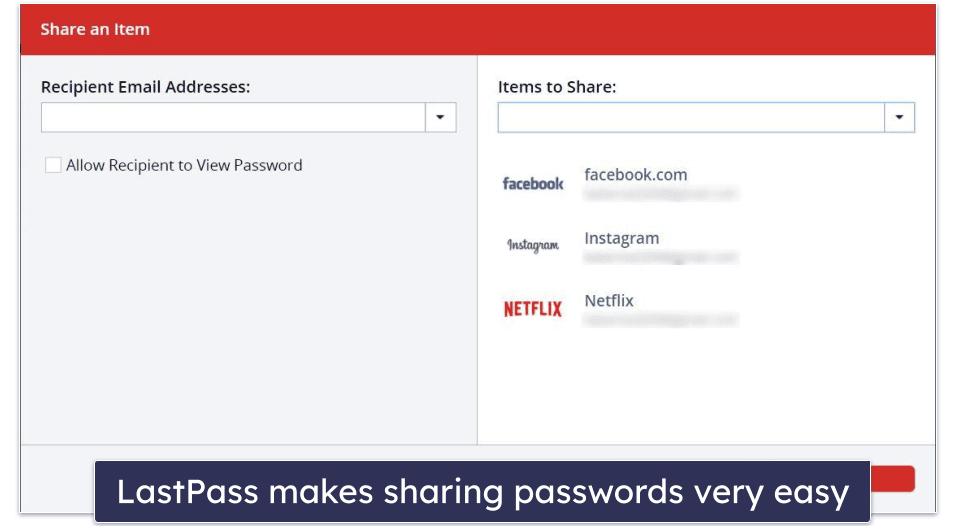 6. LastPass — Unlimited Passwords on Either Desktop or Mobile