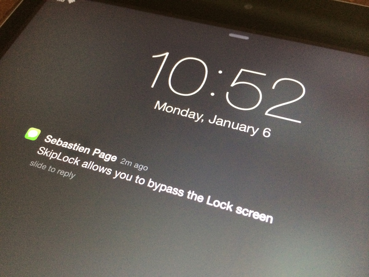SkipLock iOS 7