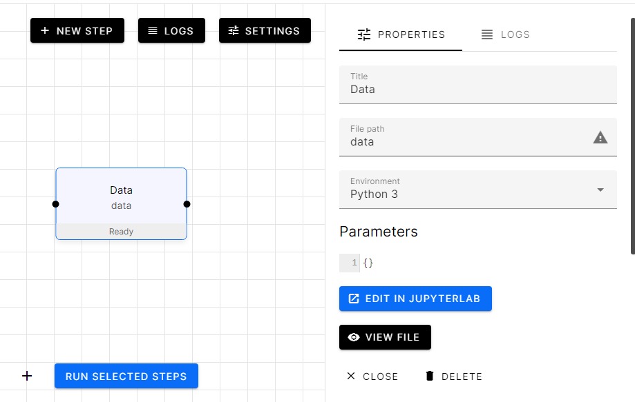 Adding steps to the pipeline