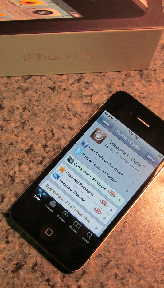 Geohot iPhone 4 Jailbreak