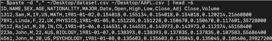 data scientists | bash commands