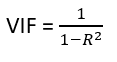 multicollinearity VIF