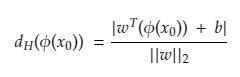 hyperplane formula