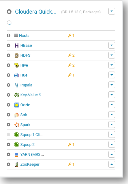 cloudera services