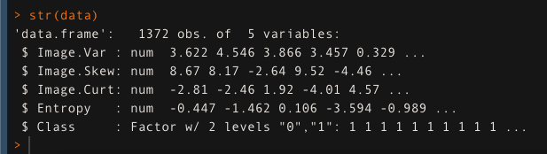 random forest data describe