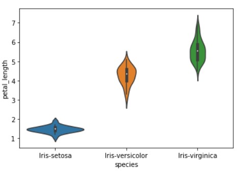 violin plot