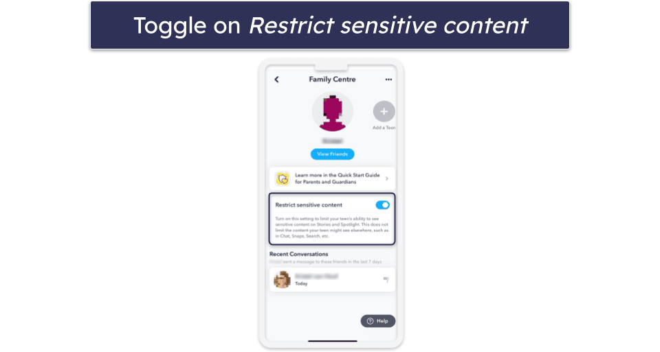 How to Set Parental Controls on Snapchat