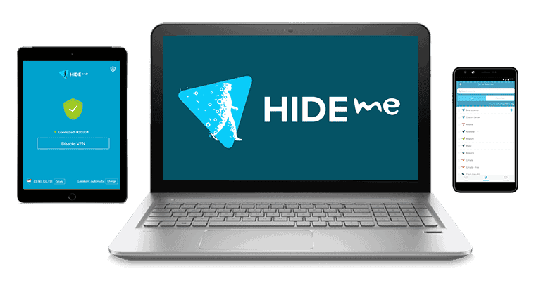 4. hide.me — Good Free Plan With Good Speeds