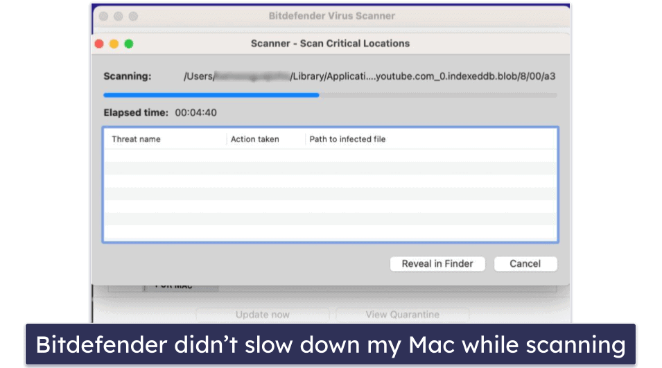 3.🥉 Bitdefender Virus Scanner for Mac — Excellent Cloud-Based Malware Scanning