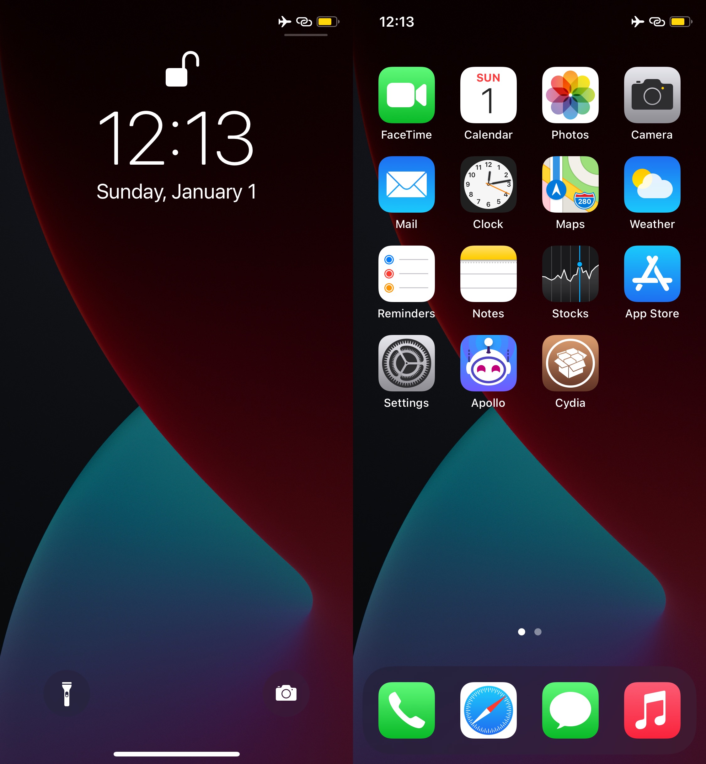 The dim it jailbreak tweak dims the background of the Home and Lock screens.