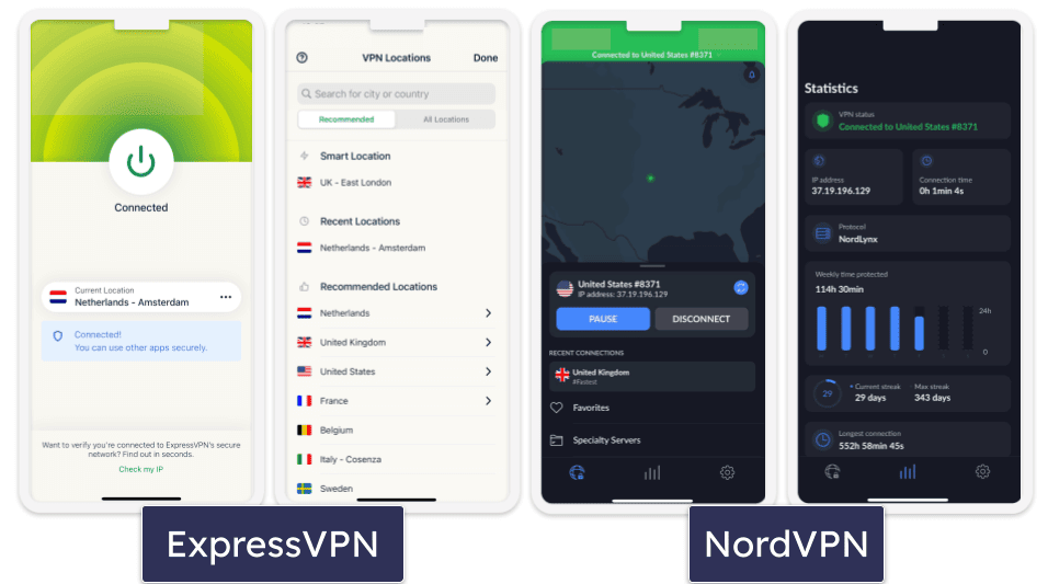 Apps &amp; Ease of Use — ExpressVPN Provides a Better User Experience