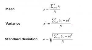 Formulae for mean, variance, & deviation | A/B Testing