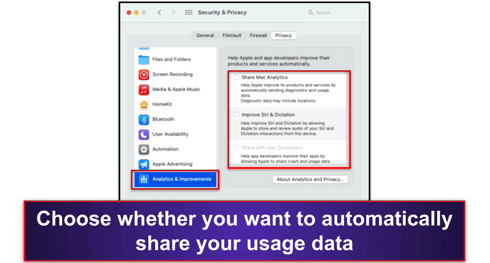 5. Change the Default Privacy Settings