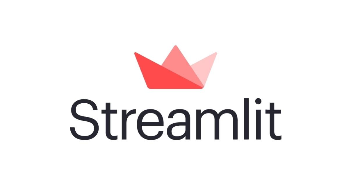 Streamlit - logo