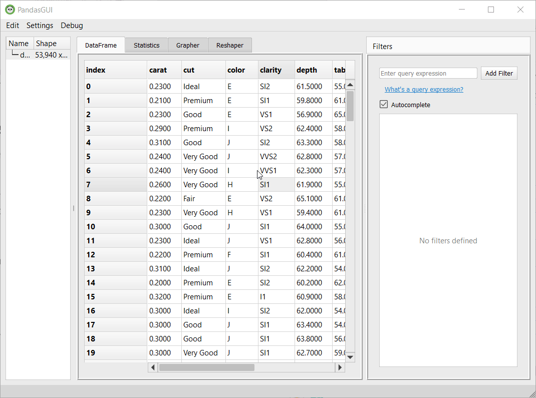 on-screen operations