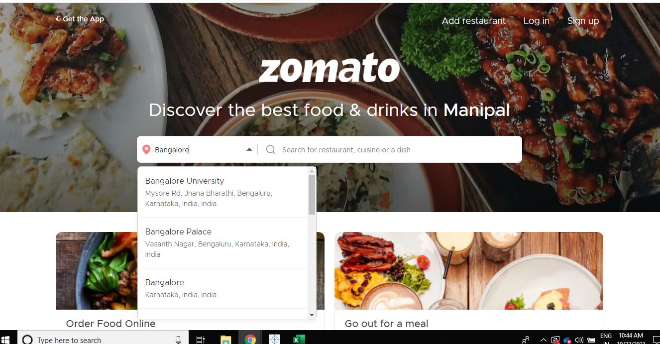 Predictive Analysis on Zomato | zomato