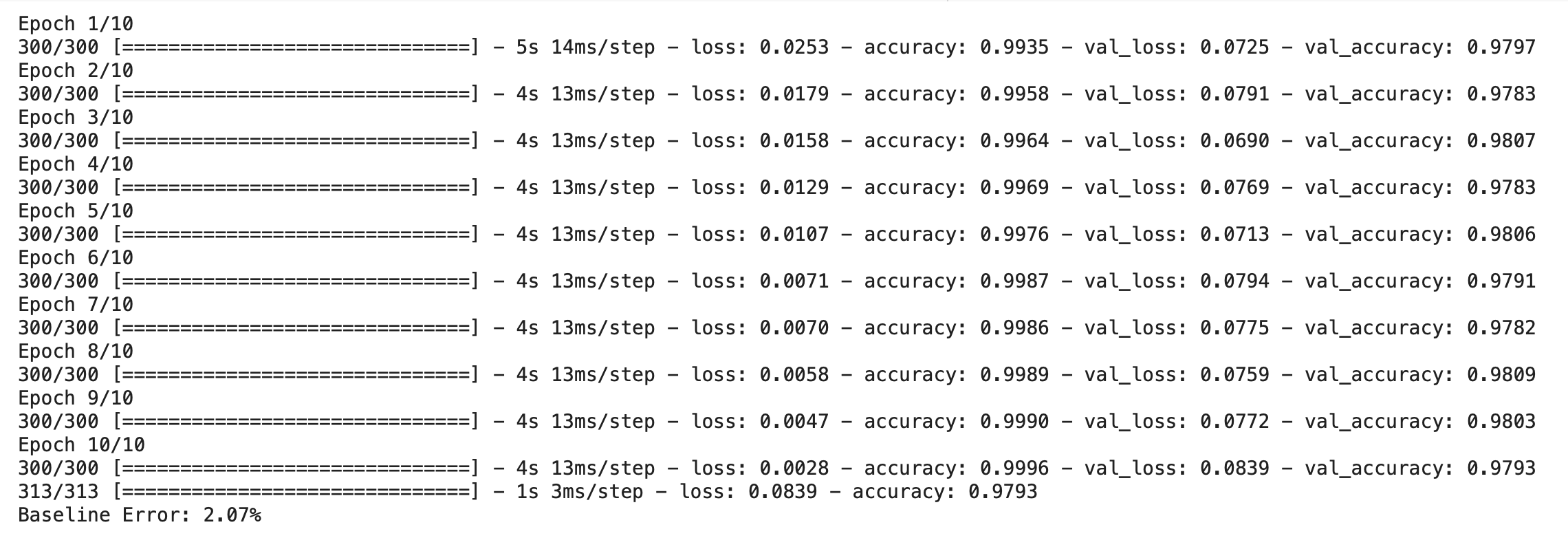 save the model | hands-on project keras