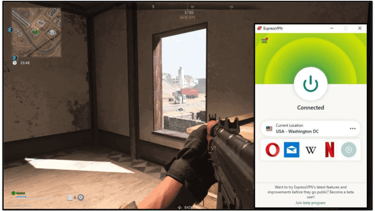 1. 🥇 ExpressVPN — Best Overall VPN for Call of Duty: Warzone in 2024