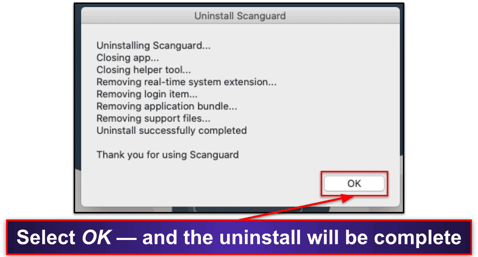 How to Uninstall &amp; Fully Remove Scanguard Files From Your Devices