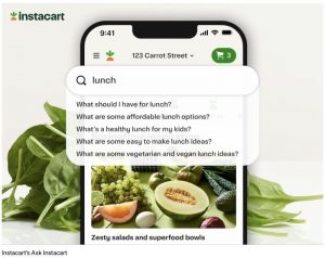 'Ask Instacart' for all your food related queries! | ChatGPT powered AI search