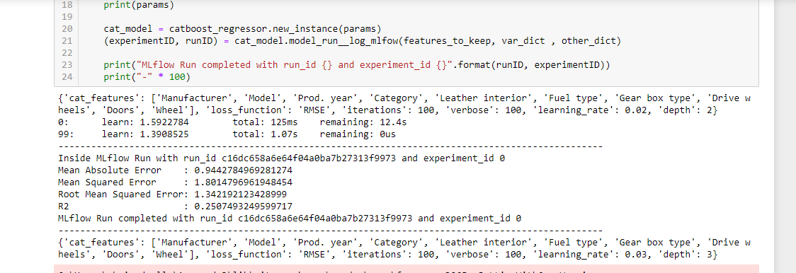 mlflow log | machine learning workflow mlflow