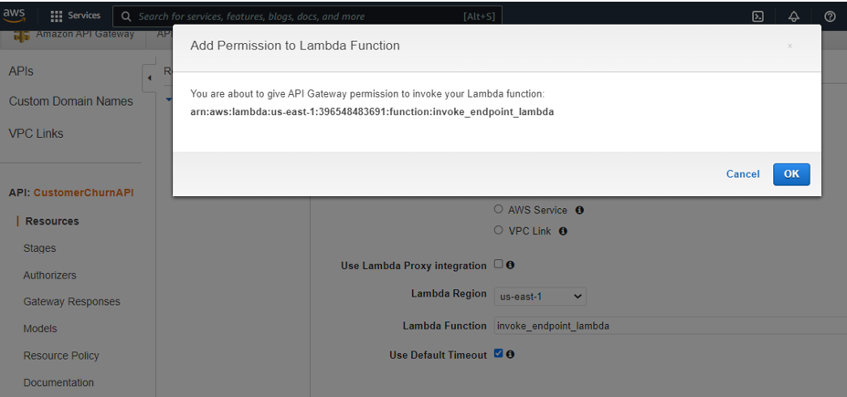 ML model in AWS Sagemaker