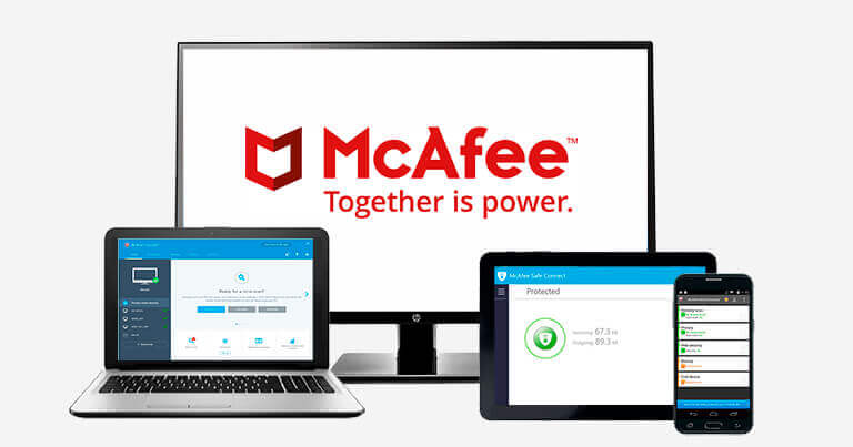 4. McAfee — Best Antivirus for Families