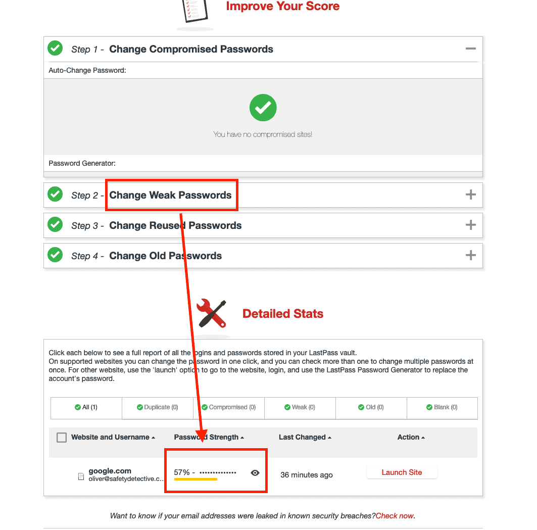 LastPass vs Roboform: Features