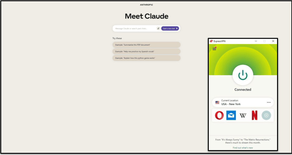 🥇1. ExpressVPN — Best VPN for Accessing Claude.ai in 2024