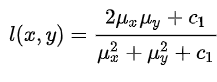 Structural Similarity Index metric