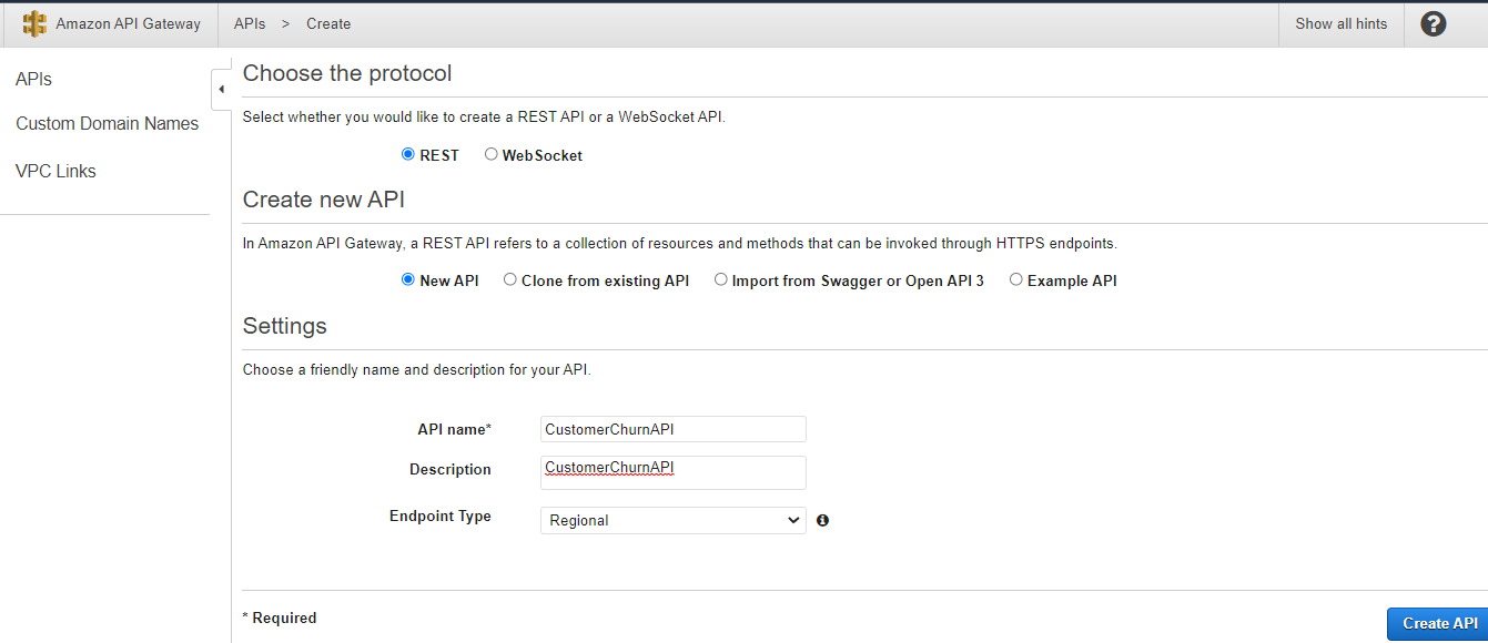 ML model in AWS Sagemaker