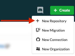 New Repository Button