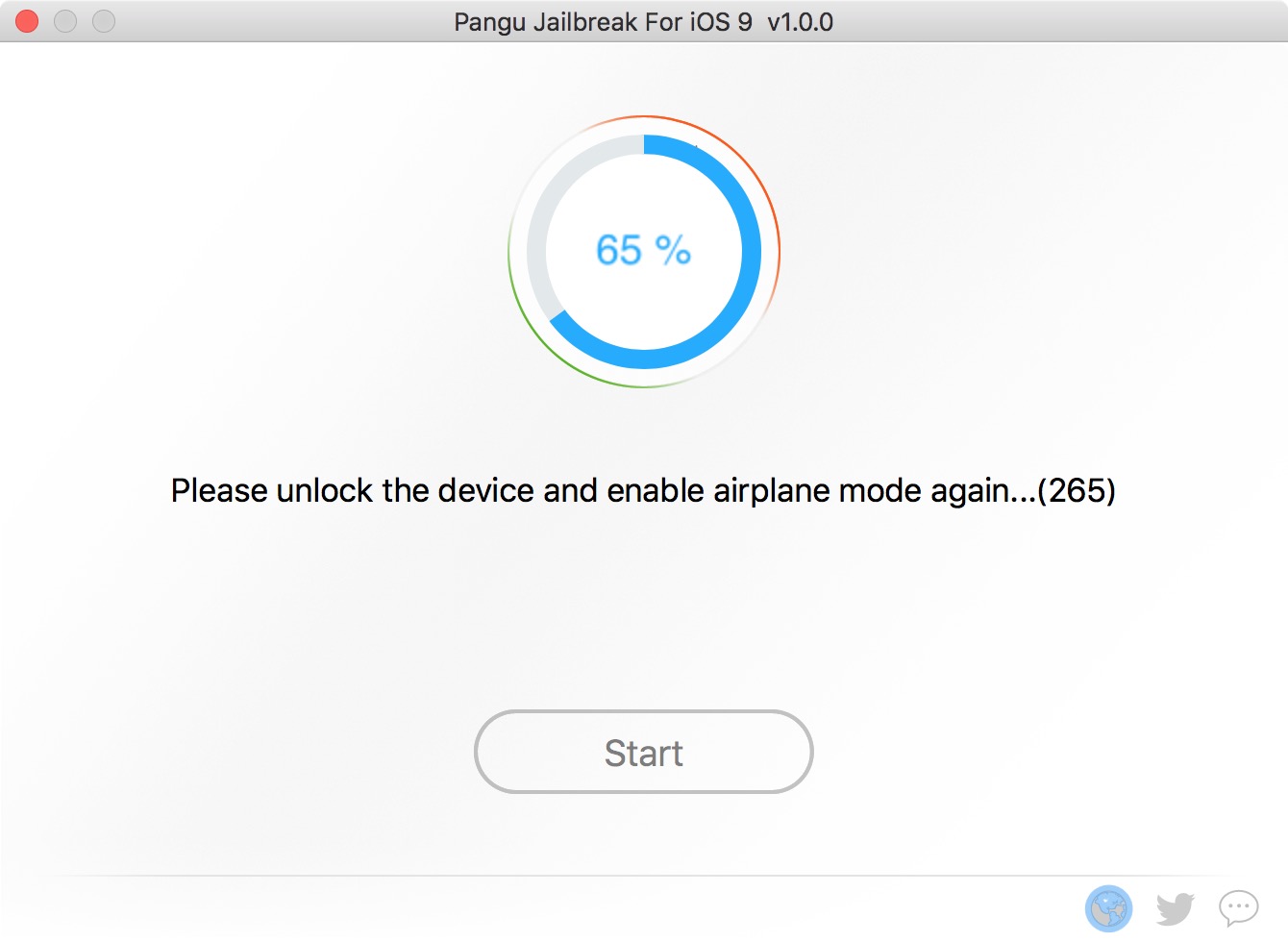 6. Enable Airplane Mode again