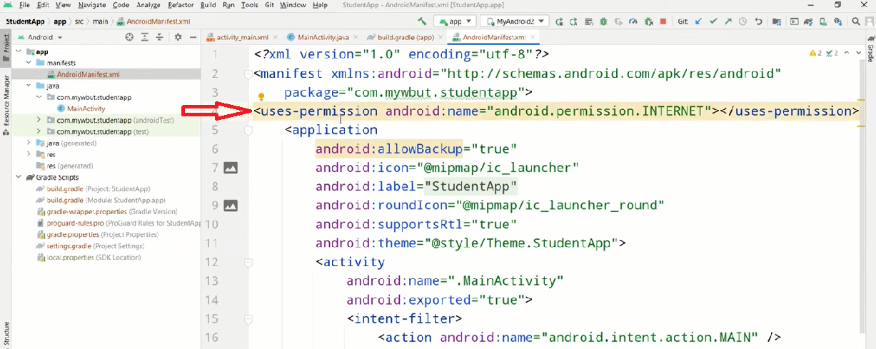 Connect API to Internet 2