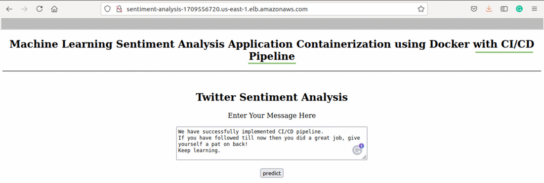 visit DNS |CI/CD pipeline AWS