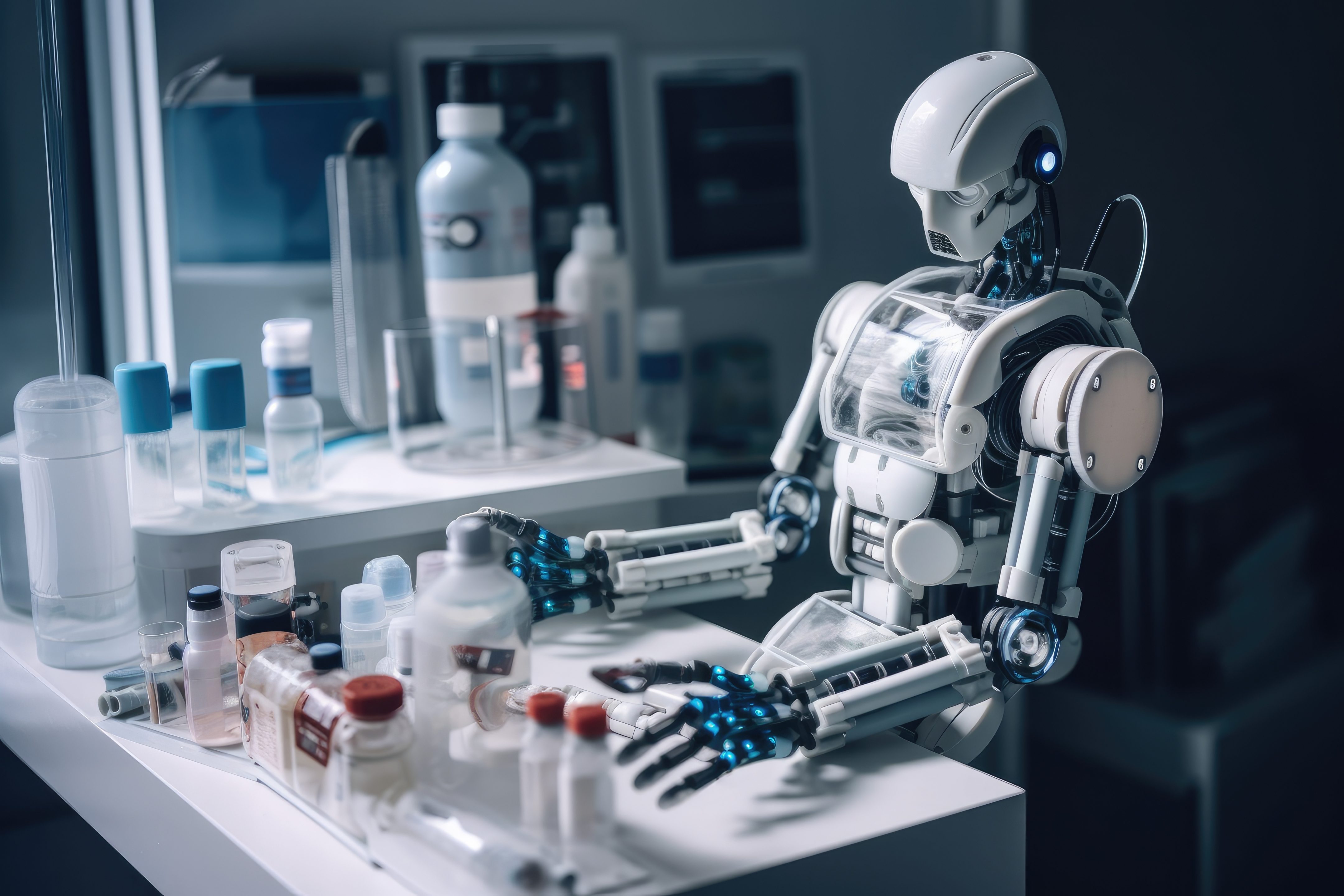 Biotech companies are heavily investing in AI platforms for drug development.