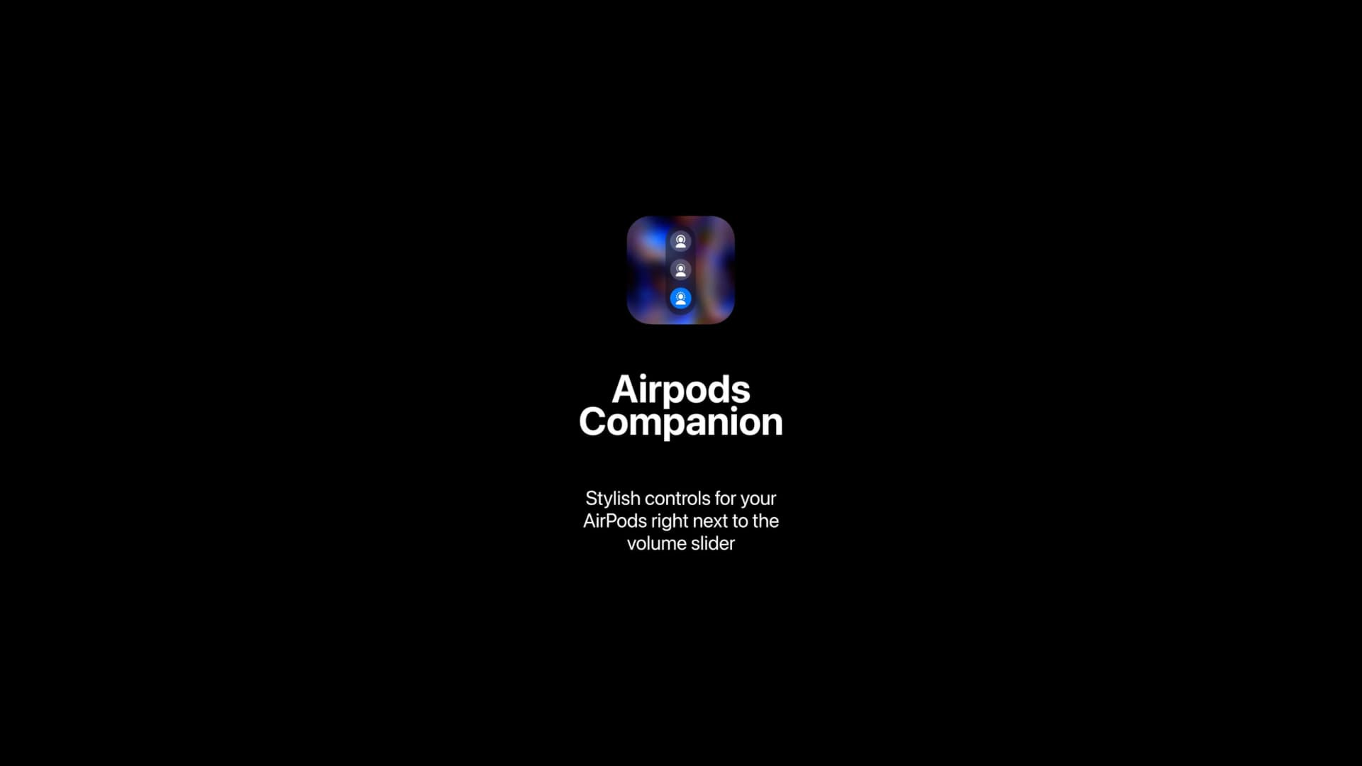 AirPodsCompanion intro image.