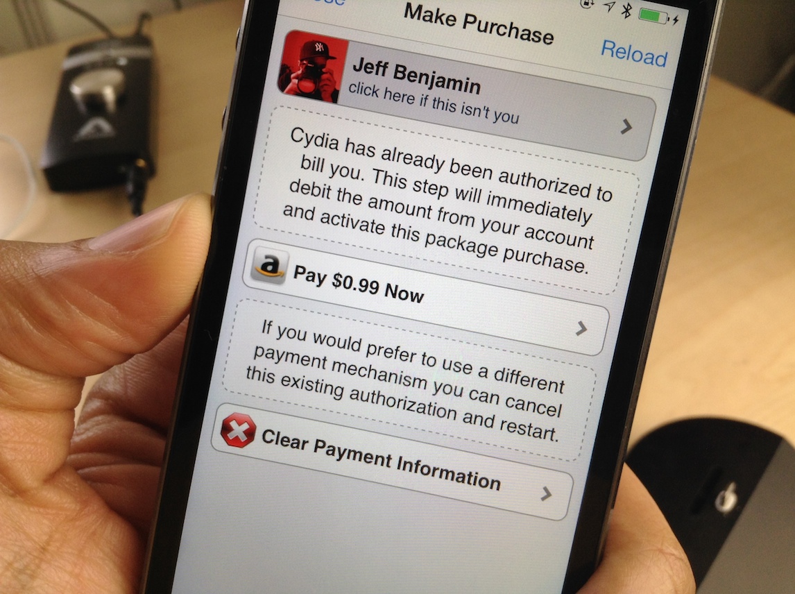 Cydia Purchases Amazon Easy
