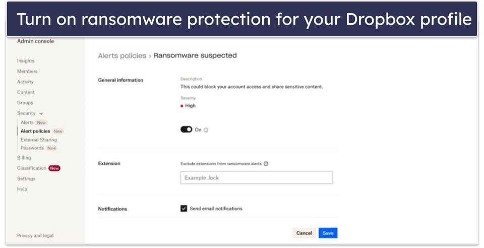 How to Protect Your Dropbox Files from Ransomware (Step-By-Step Guide)