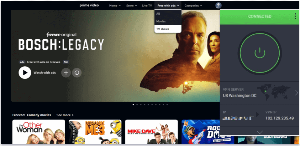 Bonus. Private Internet Access — Affordable VPN for Watching Freevee Content On Amazon Prime