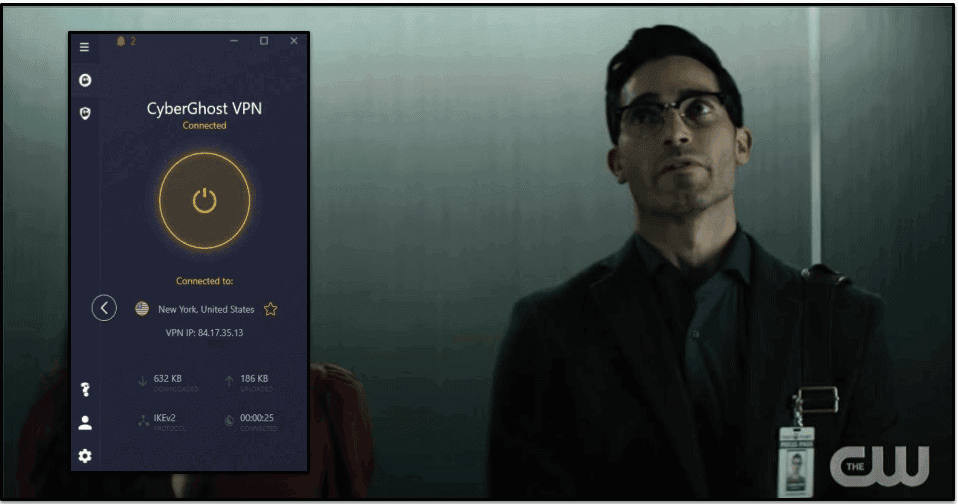 🥈2. CyberGhost VPN — Dedicated Servers for Watching Superman &amp; Lois