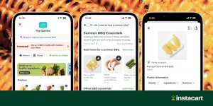 Instacart's ChatGPT powered AI search tool 'Ask Instacart' offers a new shopping experience, helping you plan meals and shop for ingredients!