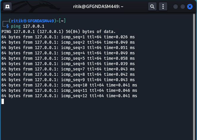 Conicalization attack using ping