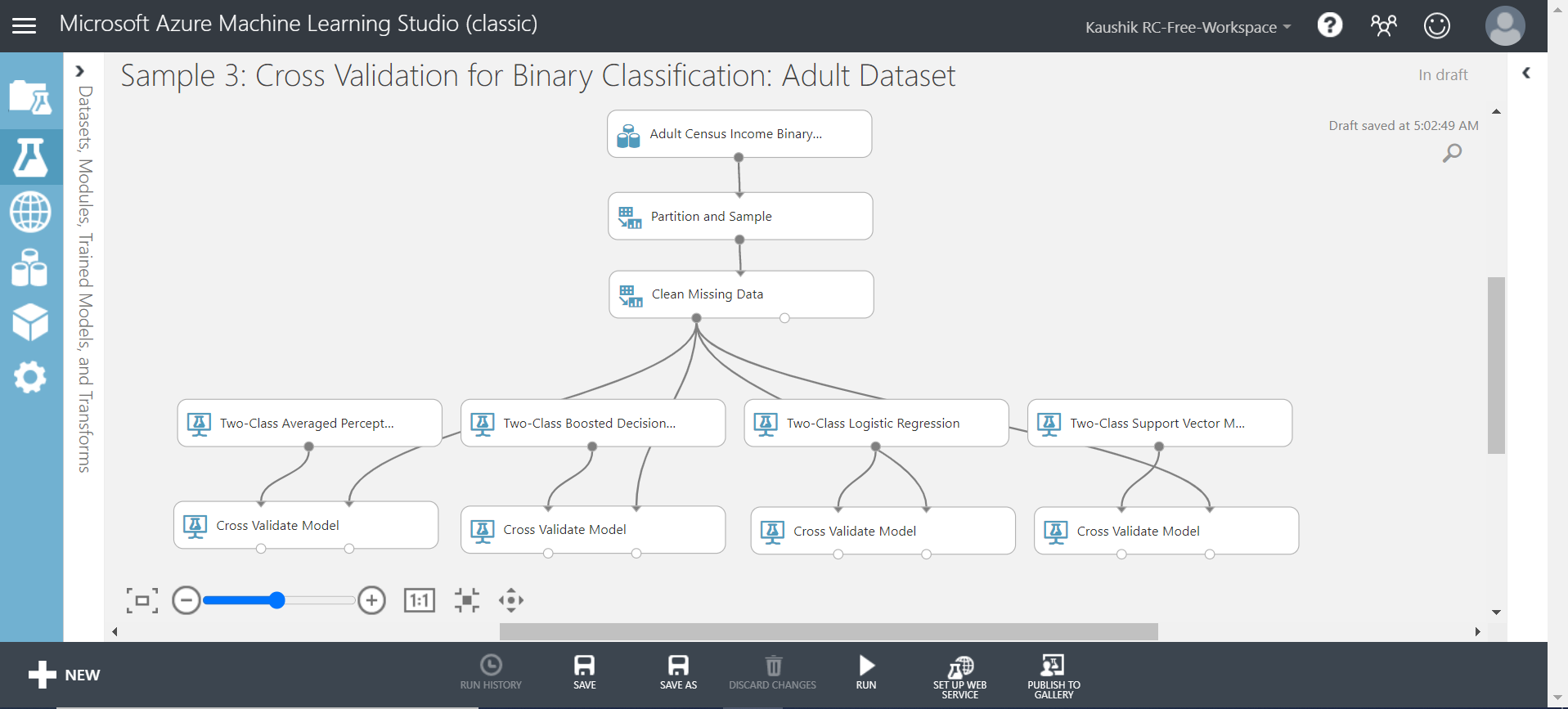 Azure ML Studio (Classic)